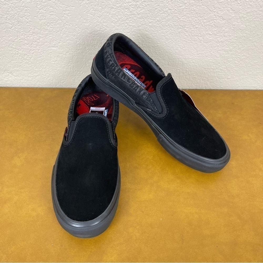 Vans x Baker Slip-On Pro “Giving skateboard a bad name since 2000” Shoe Size 8